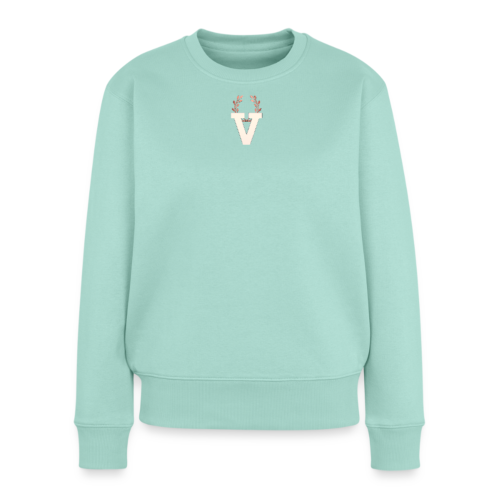 Frauen Pulli Gaia Backprint - Mint