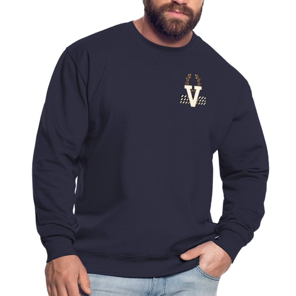 Unisex Pulli Angel Backprint - Navy