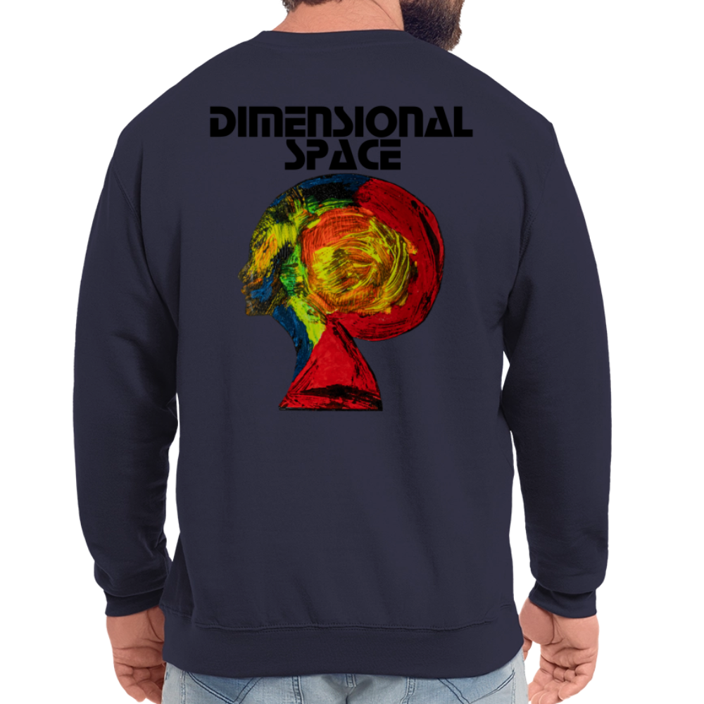 Unisex Pulli Gaia Backprint - Navy