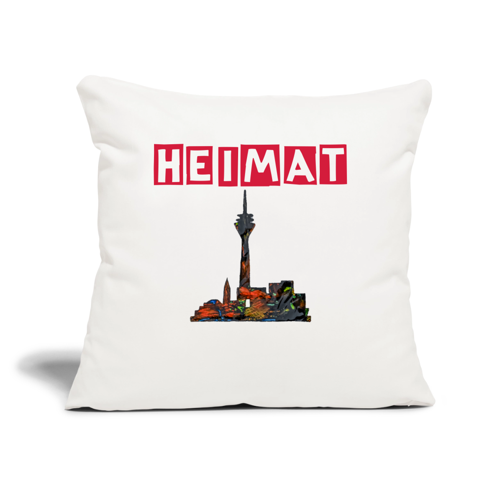 Sofakissen mit Füllung 44 x 44 cm - Naturweiß