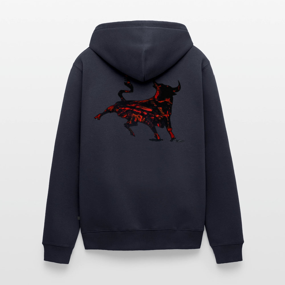 Männer Kapuzenjacke Torro Backprint - Navy