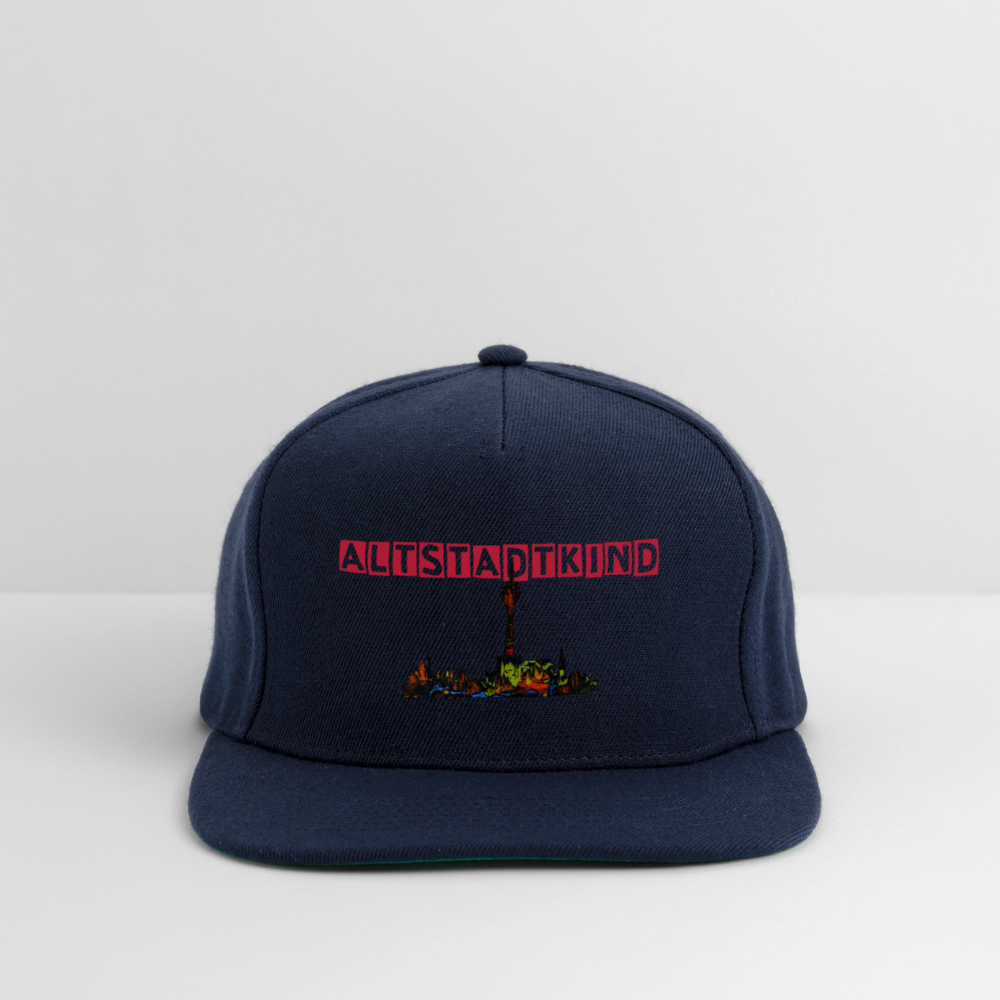 Snapback Cap - Navy/Navy