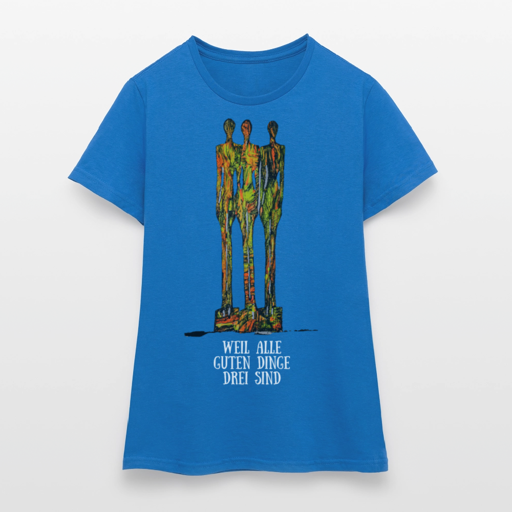 Frauen T-Shirt Hendriks - Royalblau