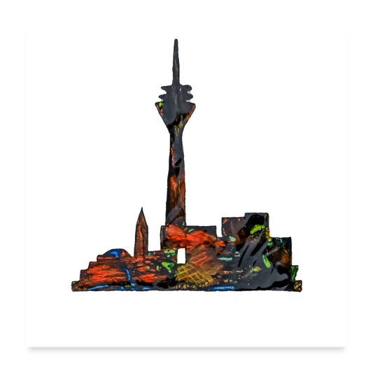 Poster 60x60 cm - Weiß