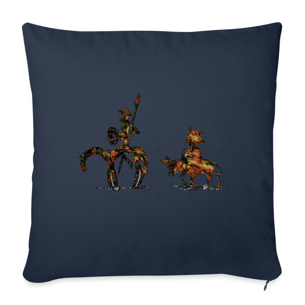 Sofakissen mit Füllung 44 x 44 cm - Navy