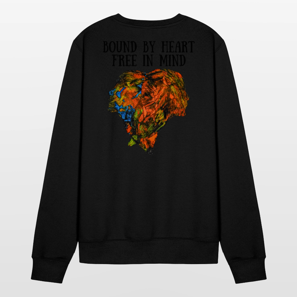 Unisex Pulli Espejo Backprint - Schwarz