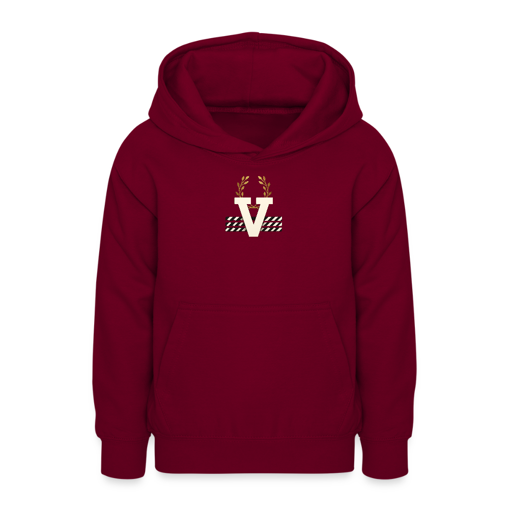 Teenager Hoodie Torro Backprint - Bordeaux