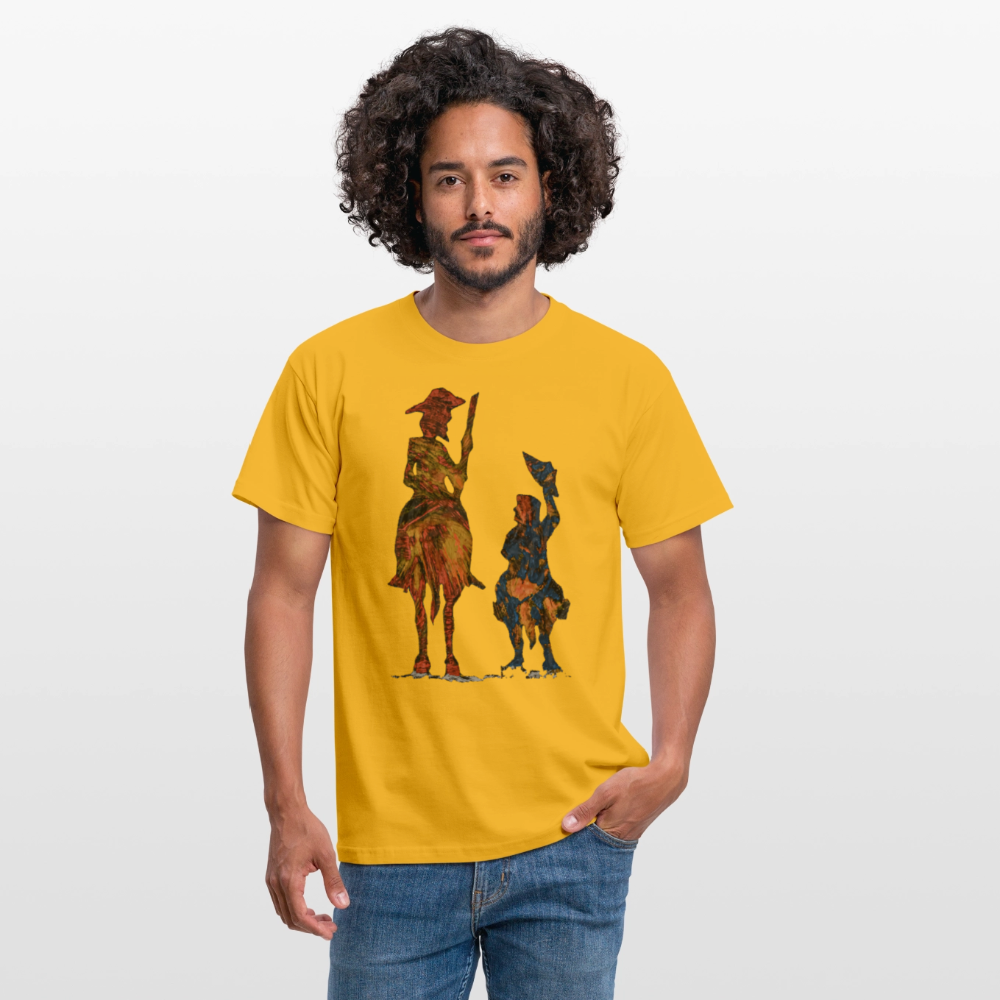 Männer T-Shirt Don Quixote - Gelb