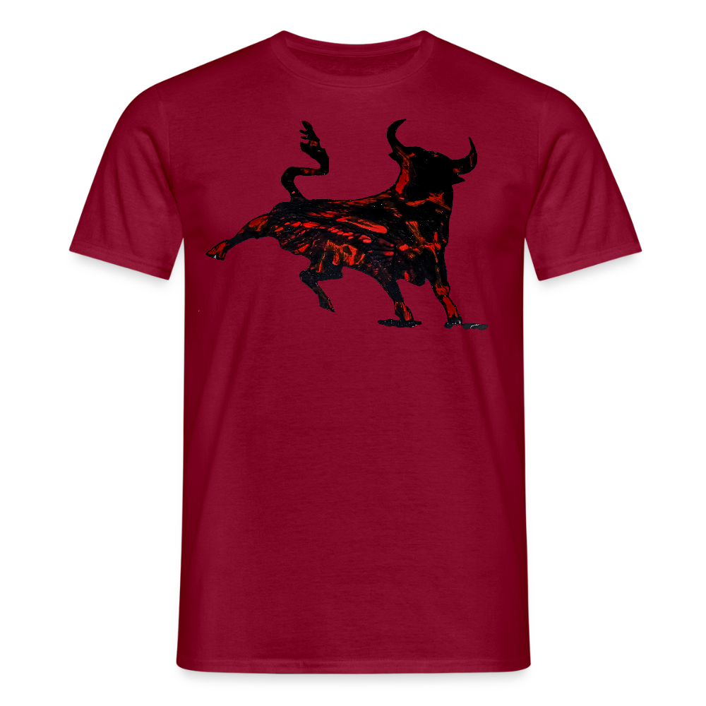 Männer T-Shirt Torro - Ziegelrot