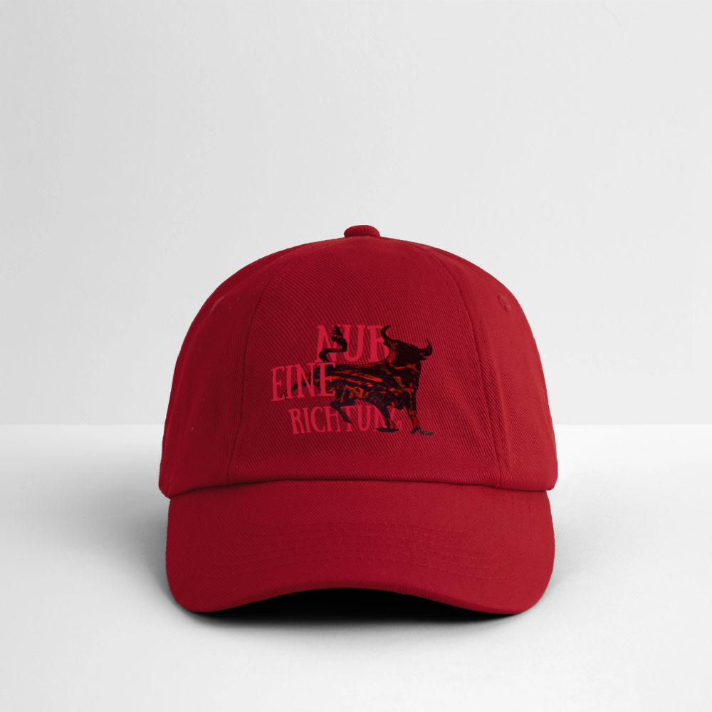 Baseballkappe - klassisch Rot