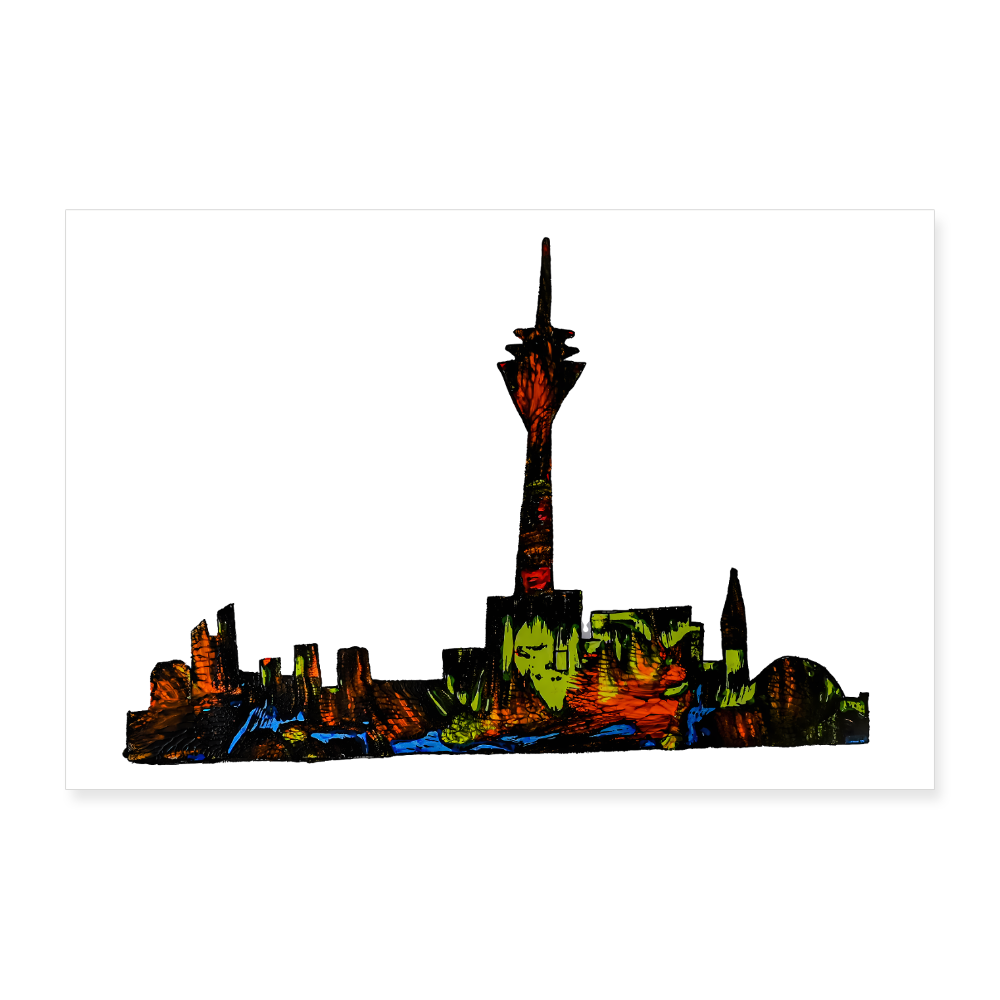 Poster 30x20 cm - Weiß