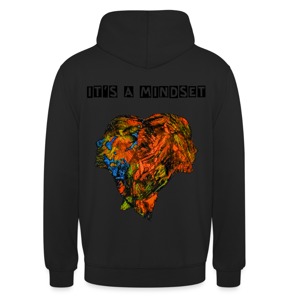 Unisex Hoodie Espejo Backprint - Schwarz