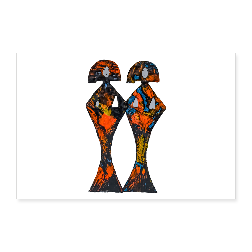 Poster 30x20 cm - Weiß