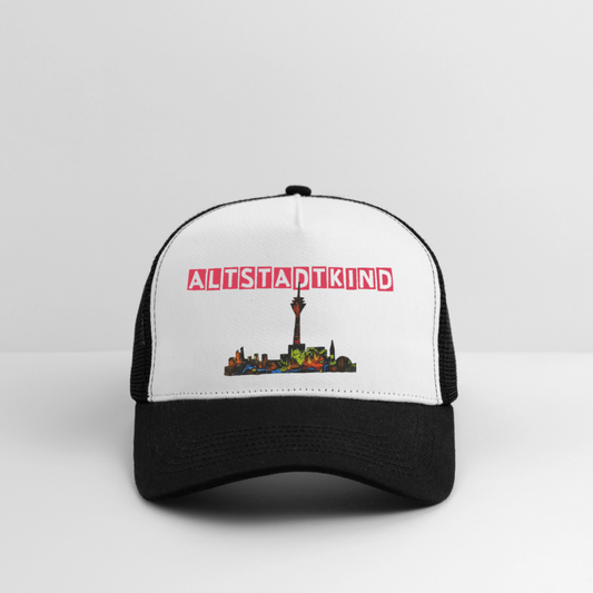 Trucker Cap - Weiß/Schwarz