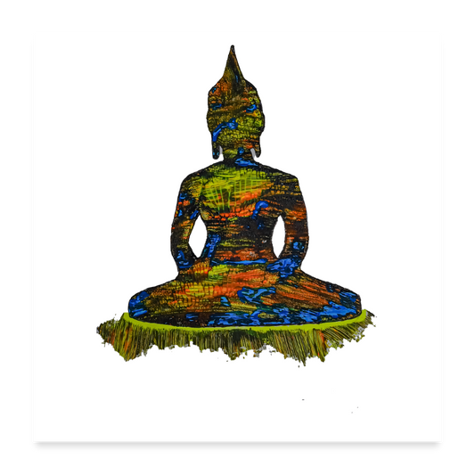 Poster Zirkulation - Weiß