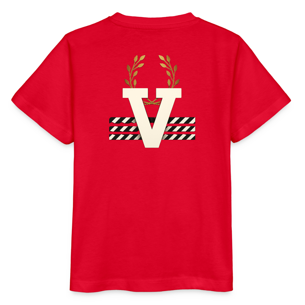 Unisex T-Shirt Zylinder und Stella - Rot