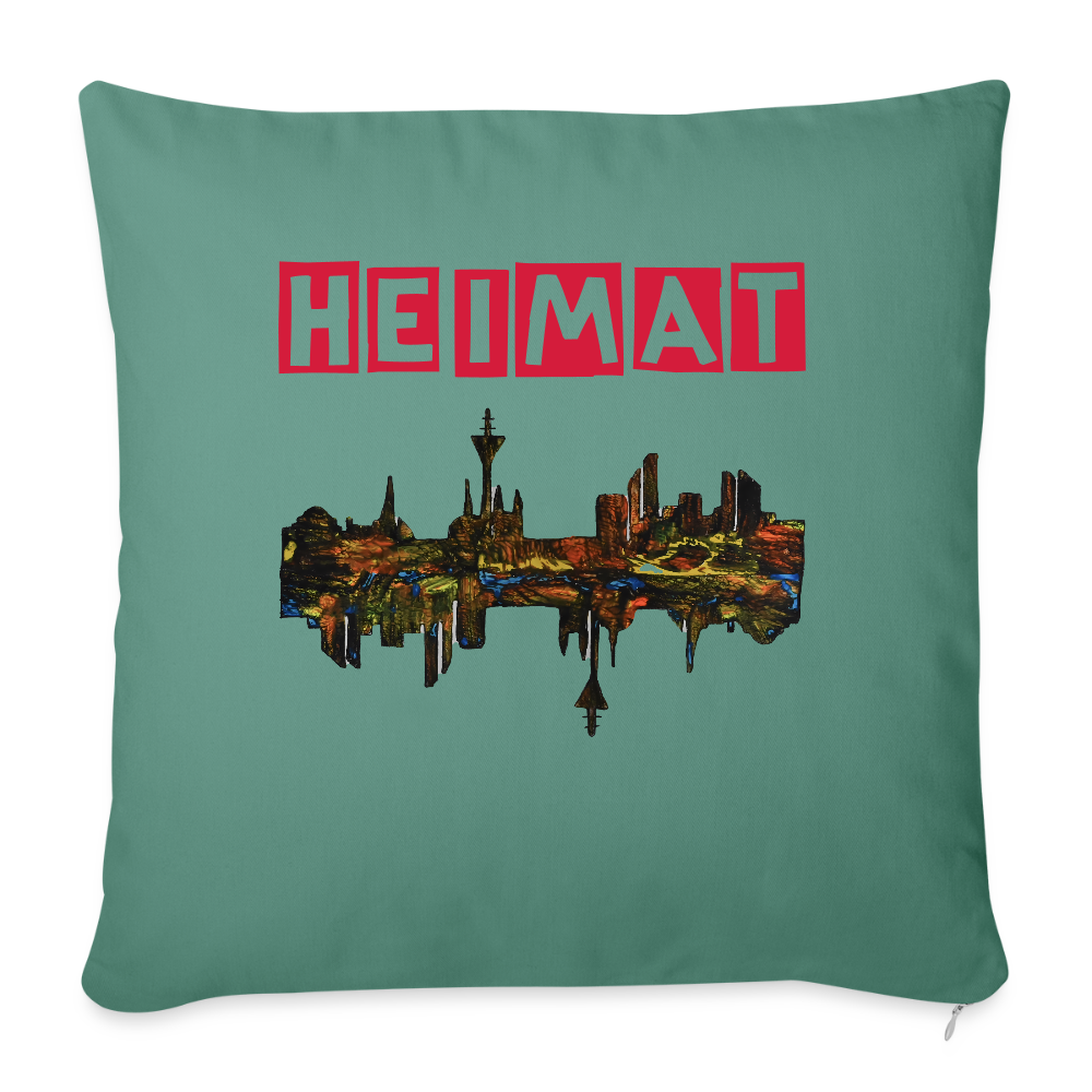 Sofakissenbezug 44 x 44 cm - Tanngrün