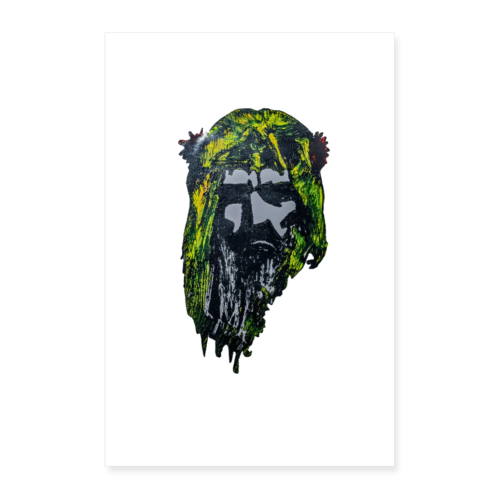 Poster 60x90 cm - Weiß