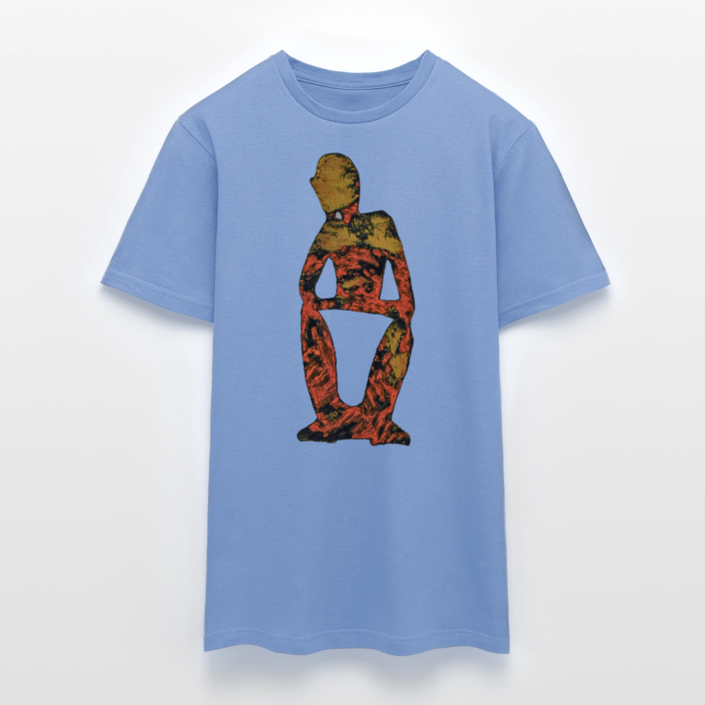 Männer T-Shirt Stille - carolina blue