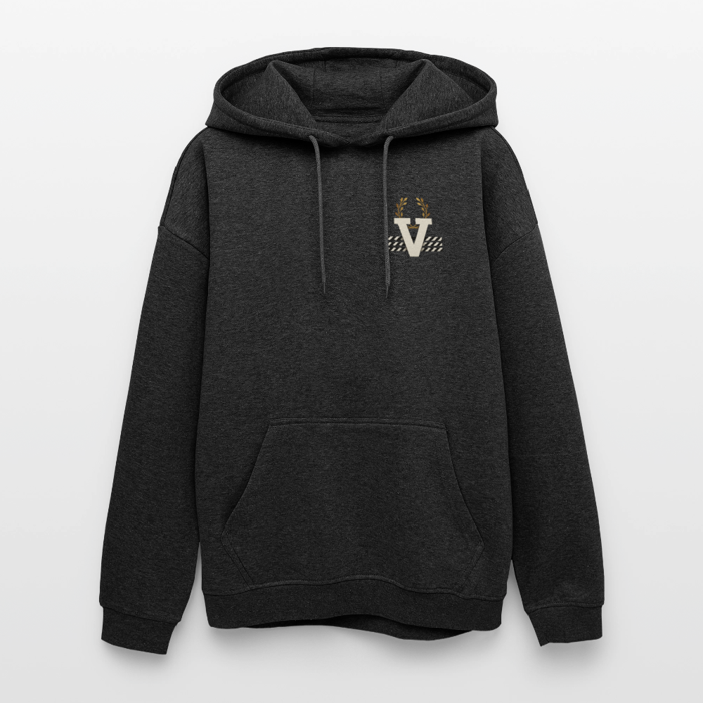 Oversized Unisex Hoodie Espejo Backprint - Anthrazit