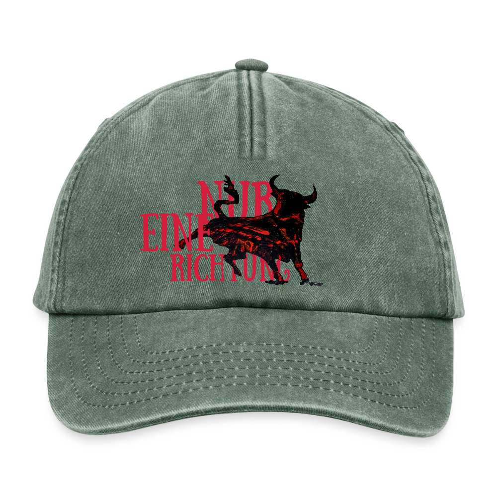 Relaxed Vintage Cap - Vintage Flaschengrün