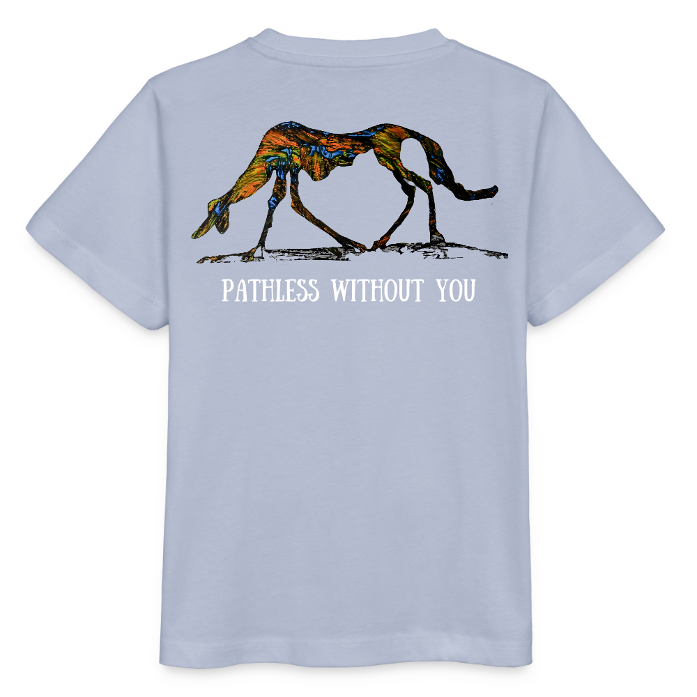 Unisex Kinder T-Shirt Lucy - Lavendel-Violett