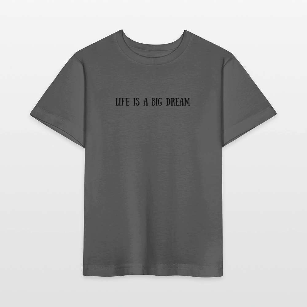 Unisex Kinder T-Shirt Vision - Anthrazit