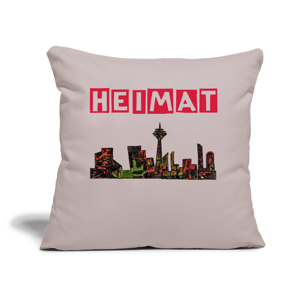 Sofakissenbezug 44 x 44 cm - helles Taupe