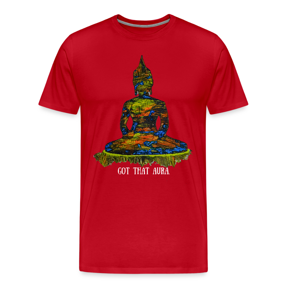 Männer Premium T-Shirt Zirkulation - Rot