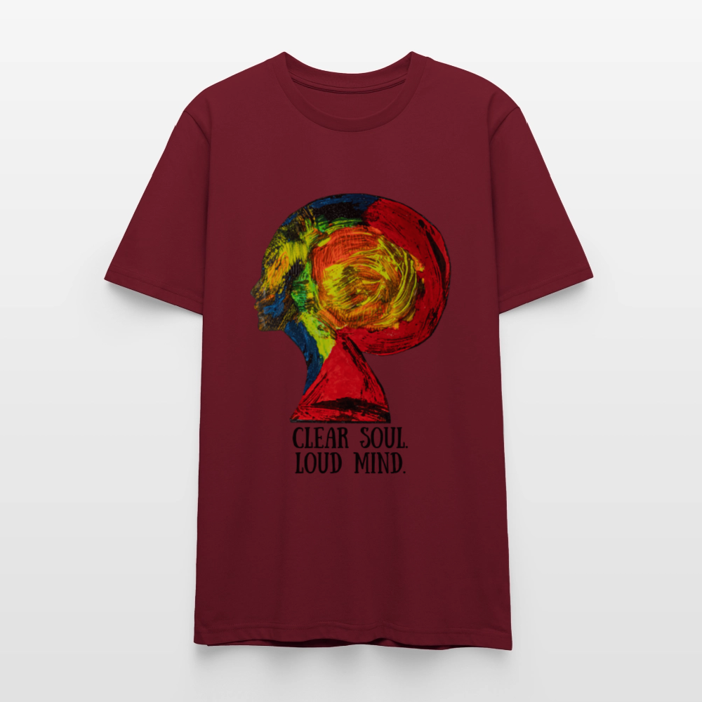 UnisexT-Shirt Gaia - Burgunderrot