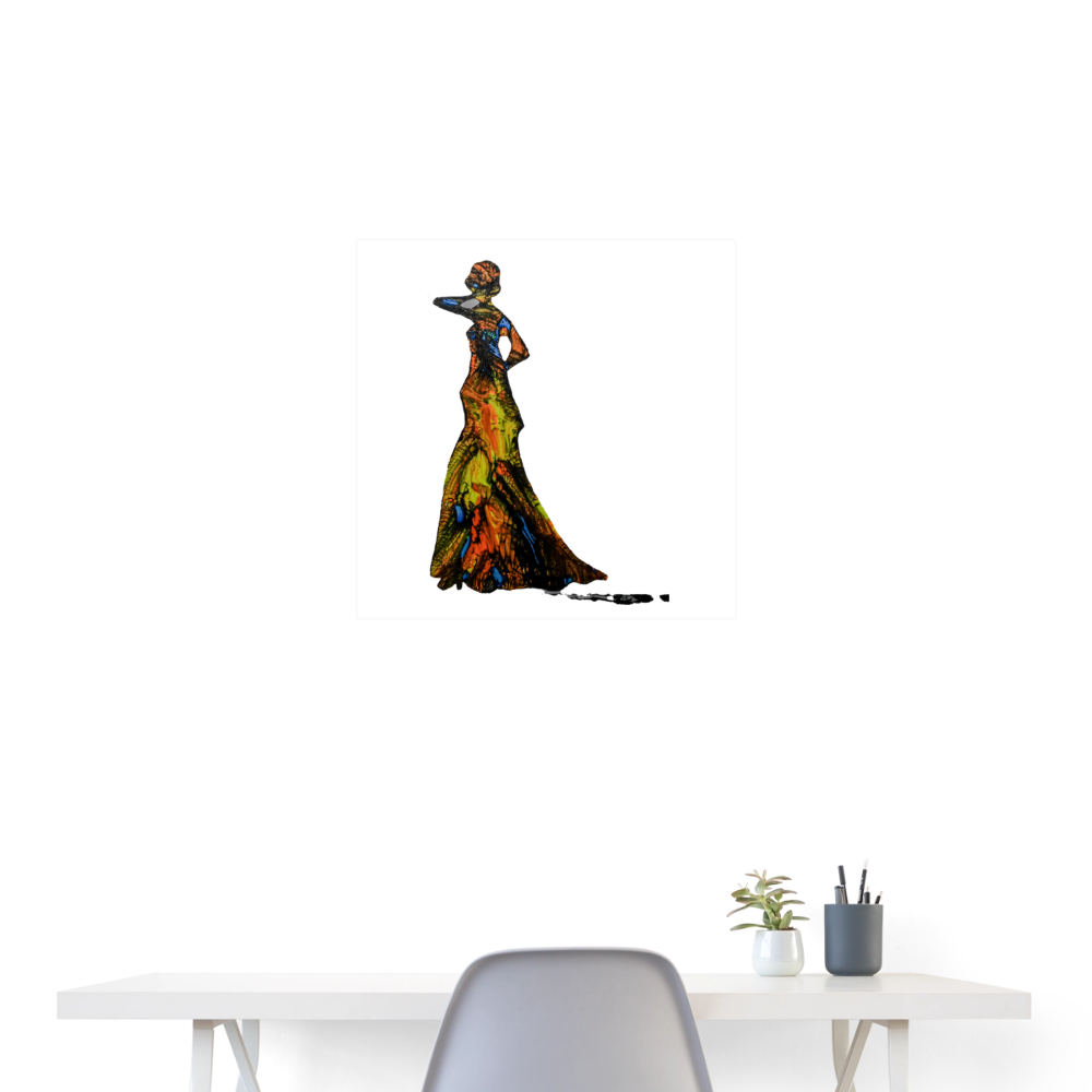 Poster Stella - Weiß