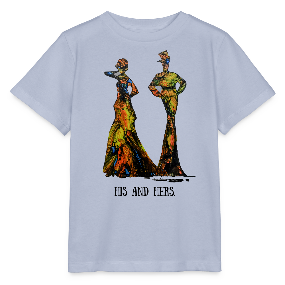 Unisex T-Shirt Zylinder und Stella - Lavendel-Violett