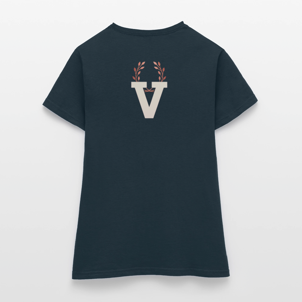 Frauen T-Shirt Zirkulation - Navy