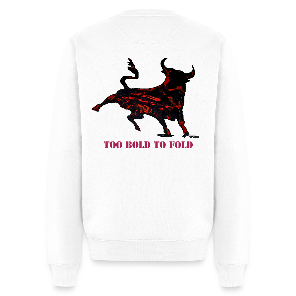 Männer Pulli Torro Backprint - Weiß