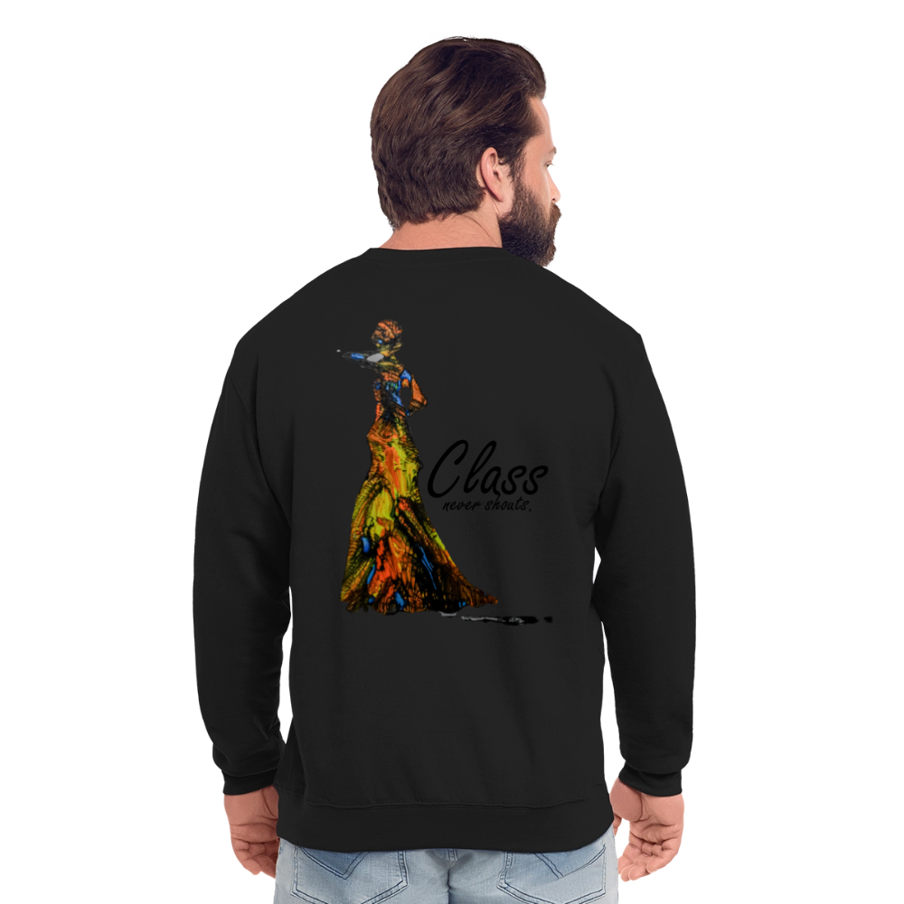 Unisex Pulli Class Backprint - Schwarz