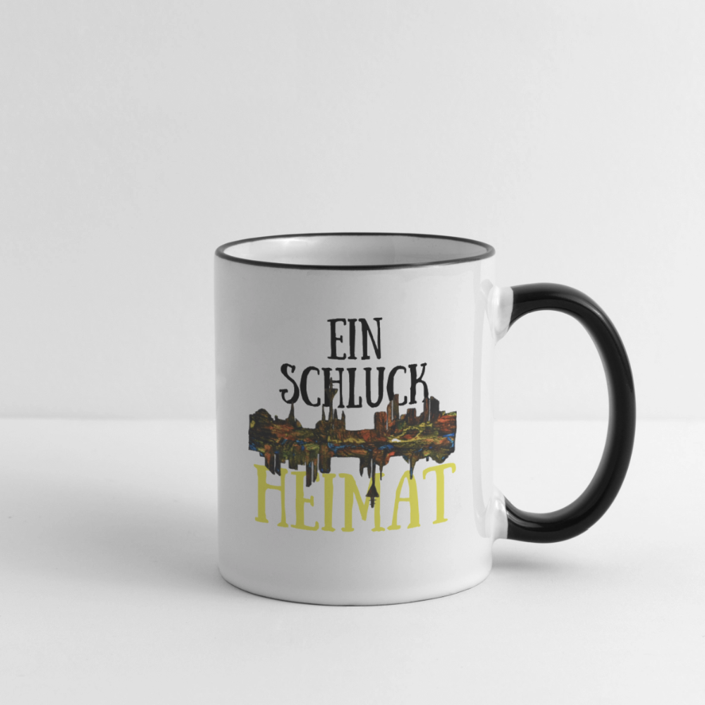 Tasse - Weiß/Schwarz