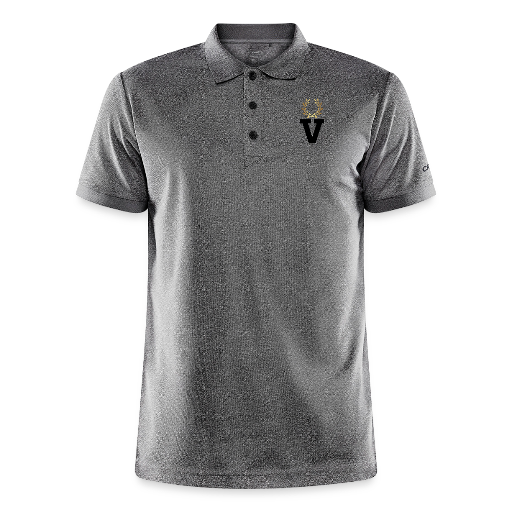 CRAFT Core Unify Polo - Dunkelgrau meliert