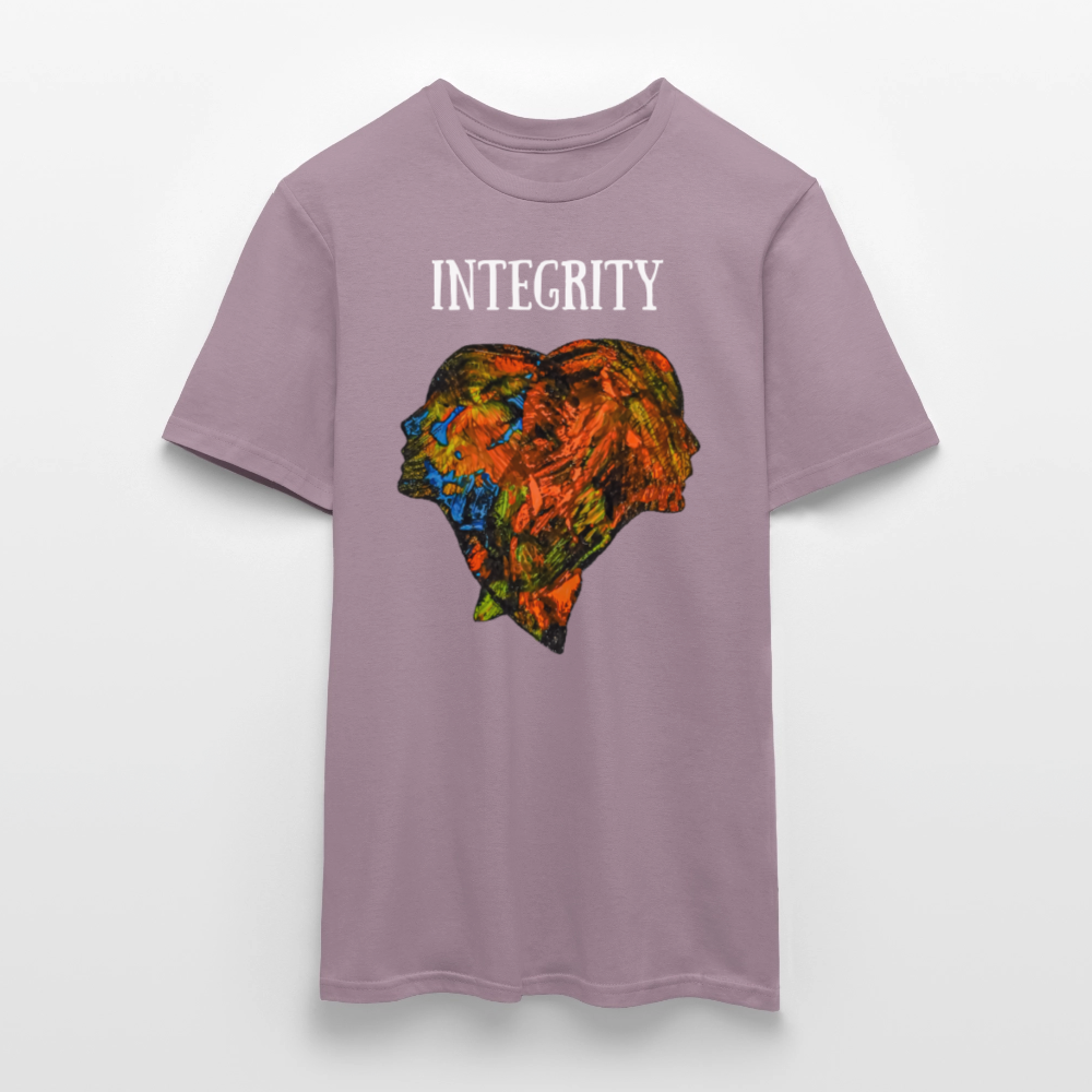 Männer T-Shirt Espejo - Lilagrau