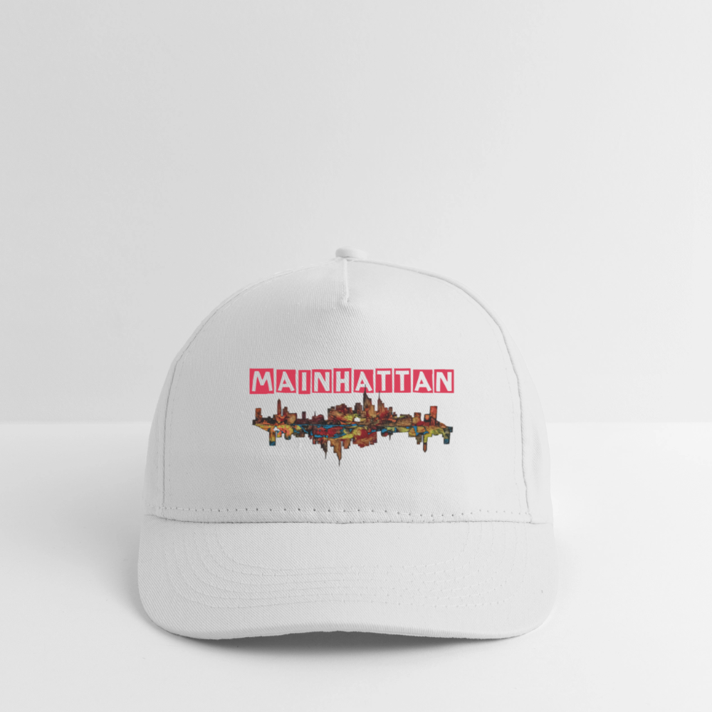 Bio-Baseballkappe - Weiß