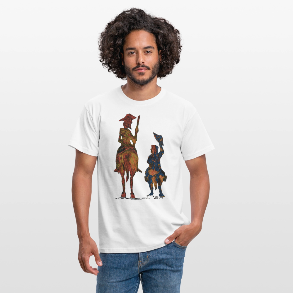 Männer T-Shirt Don Quixote - Weiß