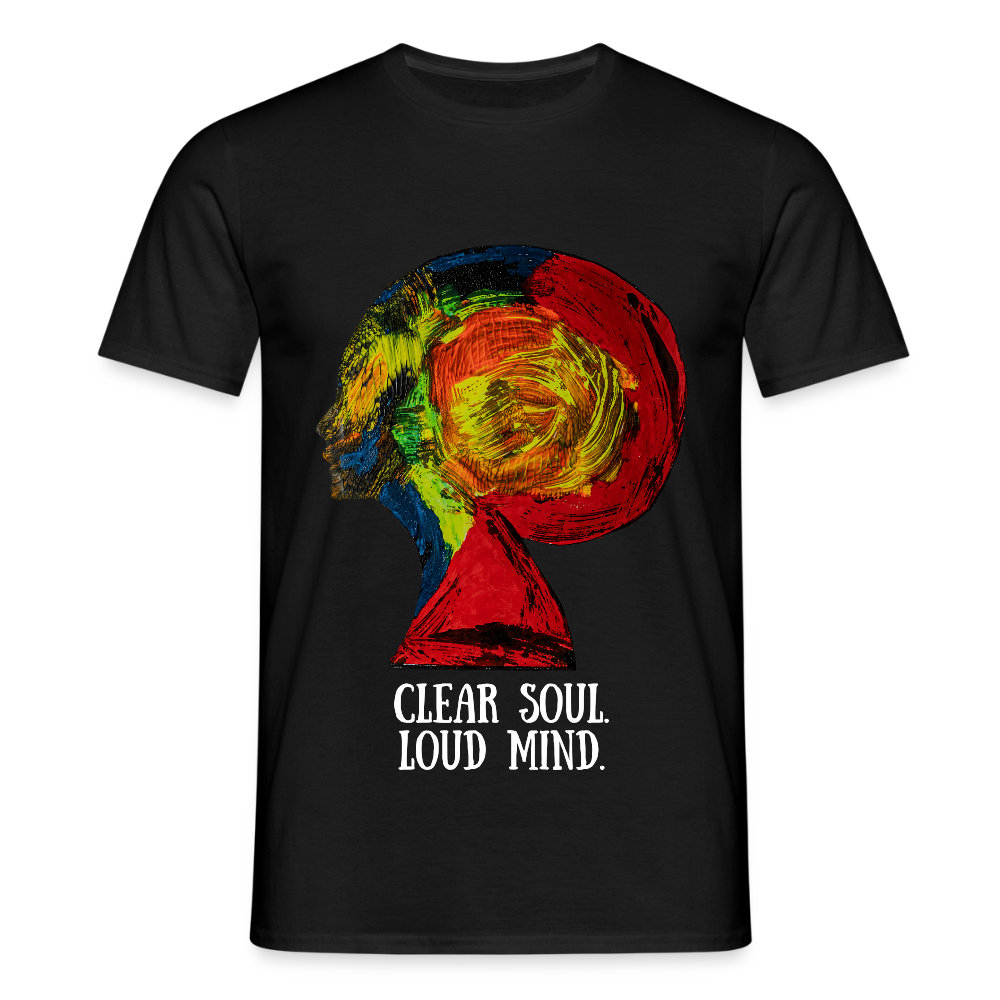 Männer T-Shirt Gaia - Schwarz