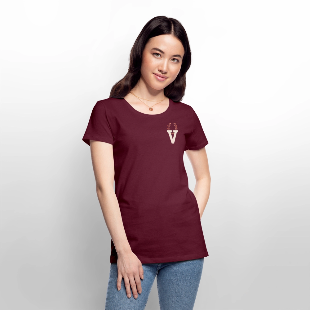 Frauen Premium T-Shirt Light - Burgunderrot