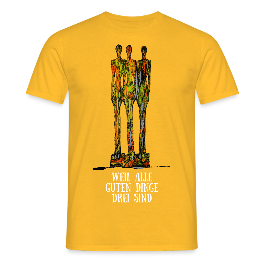 Männer T-Shirt Hendriks - Gelb