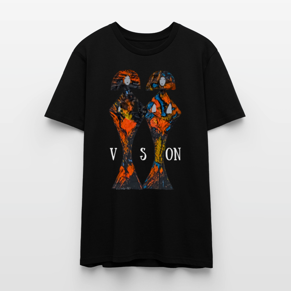 Unisex T-Shirt Geishas - Schwarz