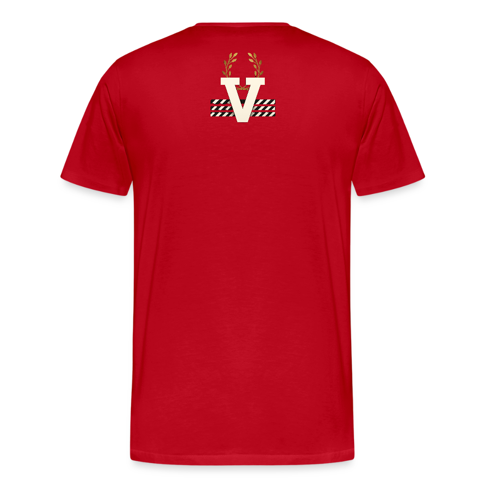 Männer Premium T-Shirt Lucy - Rot