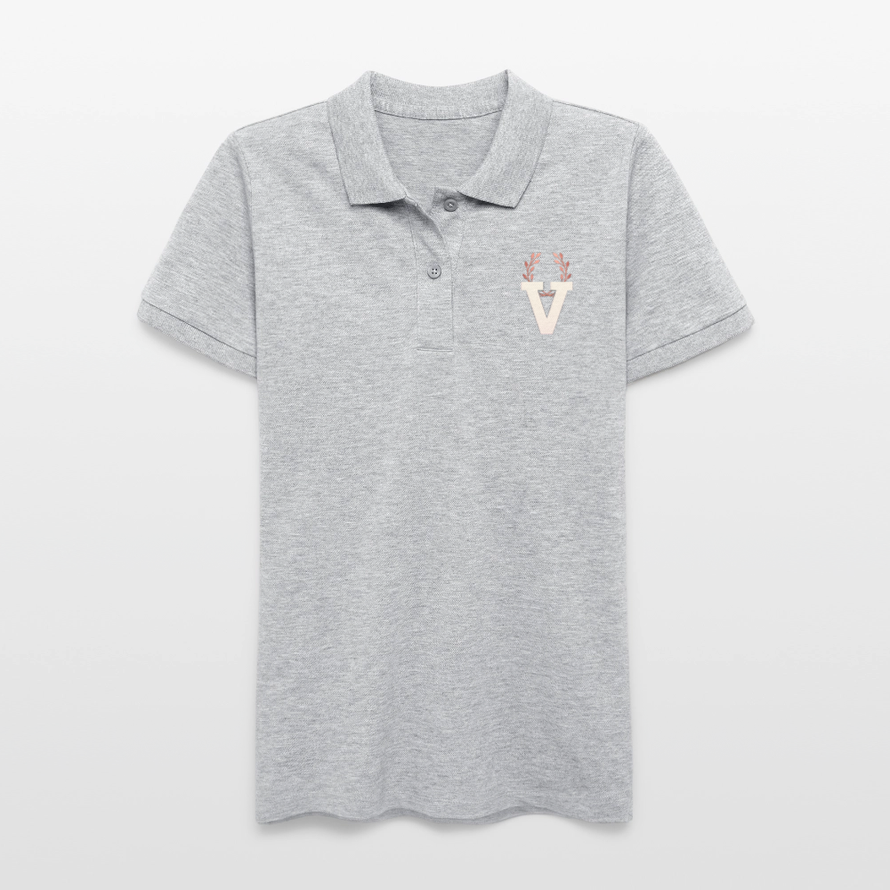 Stanley/Stella Frauen Bio-Poloshirt ELLISER - Grau meliert