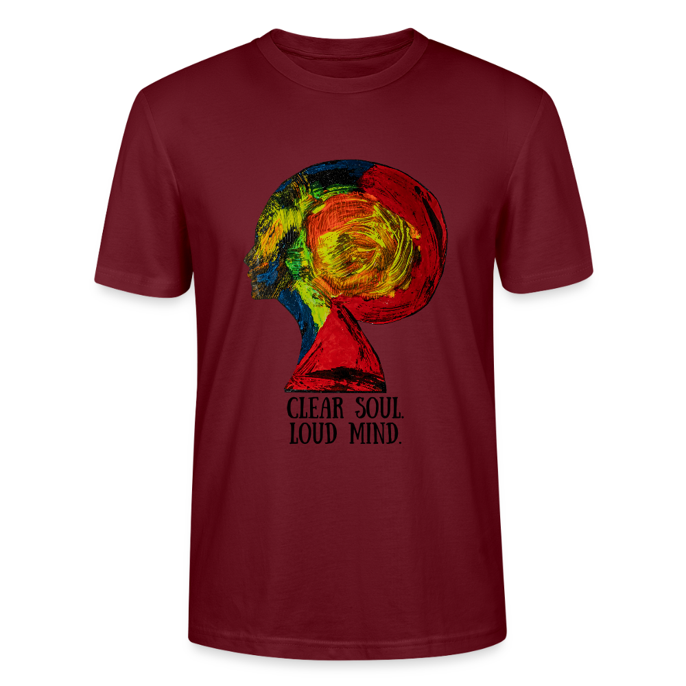 UnisexT-Shirt Gaia - Burgunderrot