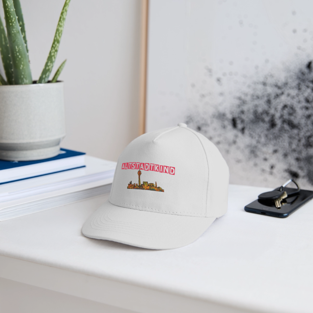 Bio-Baseballkappe - Weiß