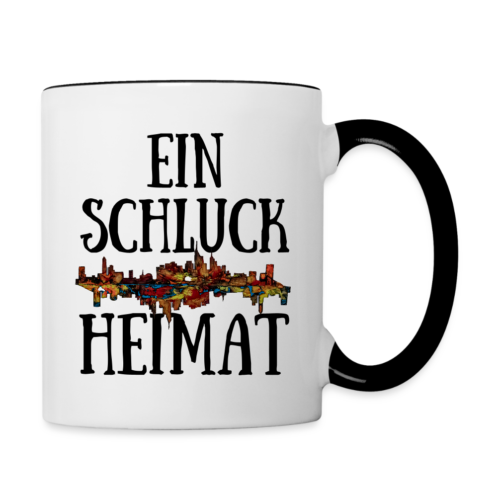 Tasse - Weiß/Schwarz