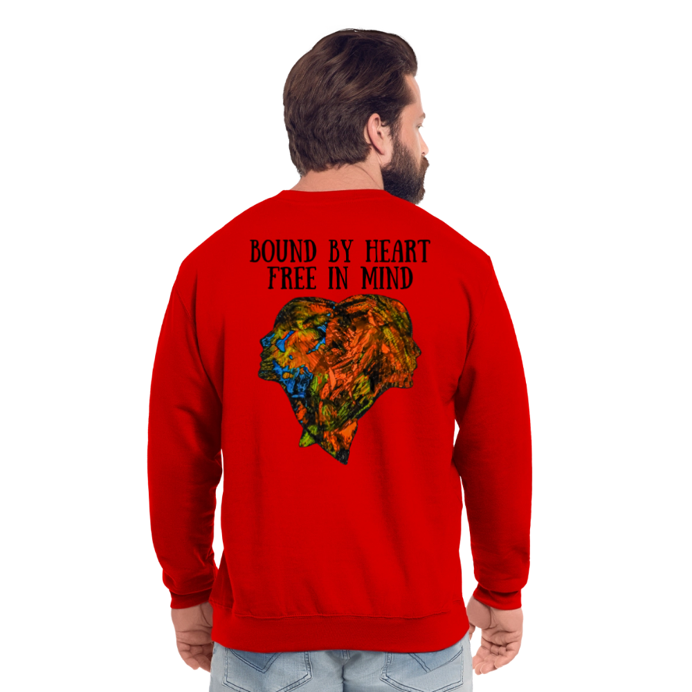 Unisex Pulli Espejo Backprint - Rot